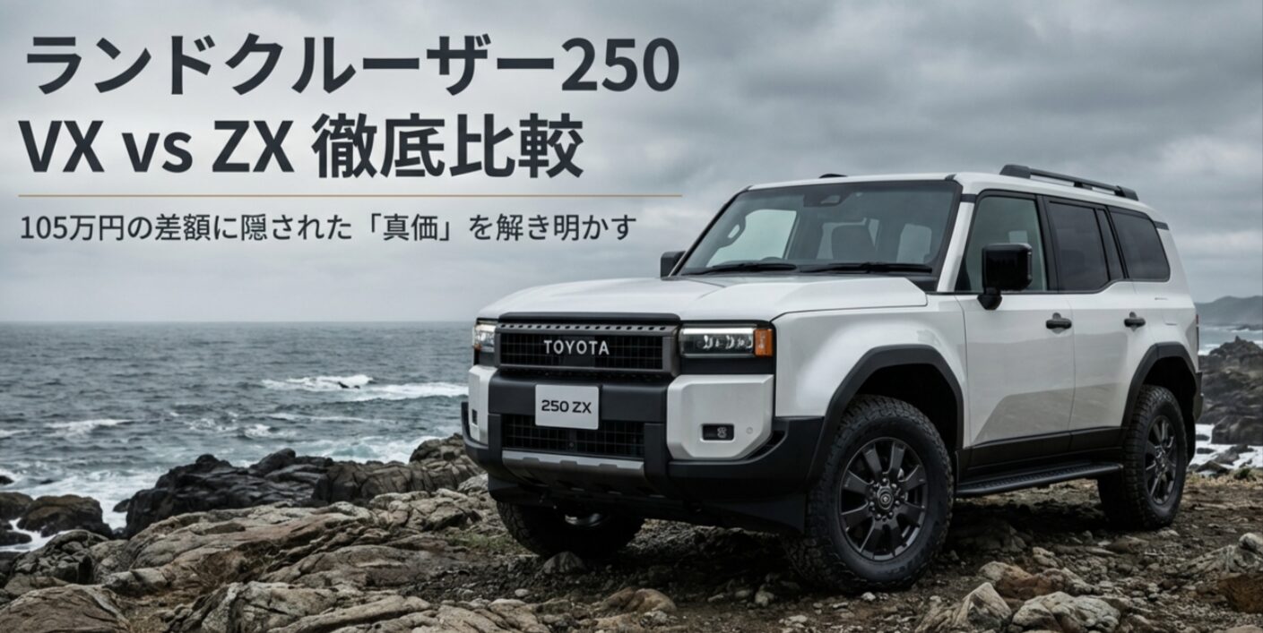 ランクル250 VX 純正 外装 外装編】ランドクルーザー250 最上級ZX 