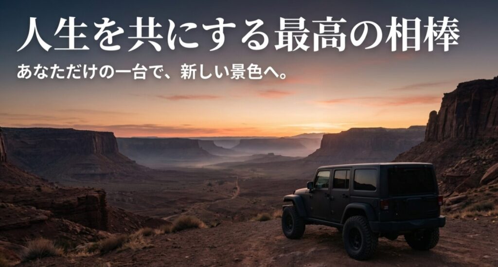 自分だけの一台を完成させ、新しい景色へ踏み出すことを促すエンディング