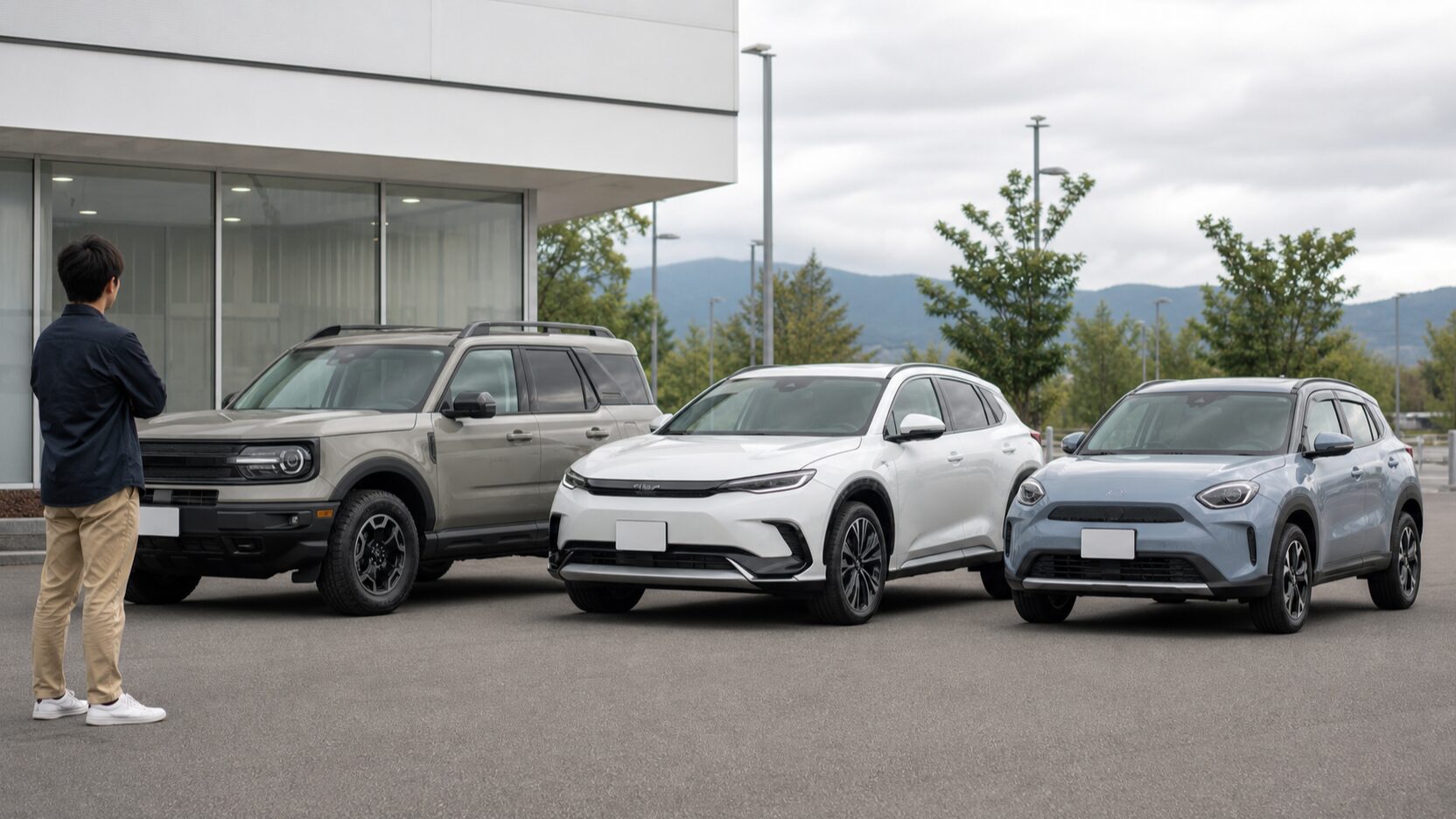 新型RAV4とライバルSUVを比較して選ぶイメージ