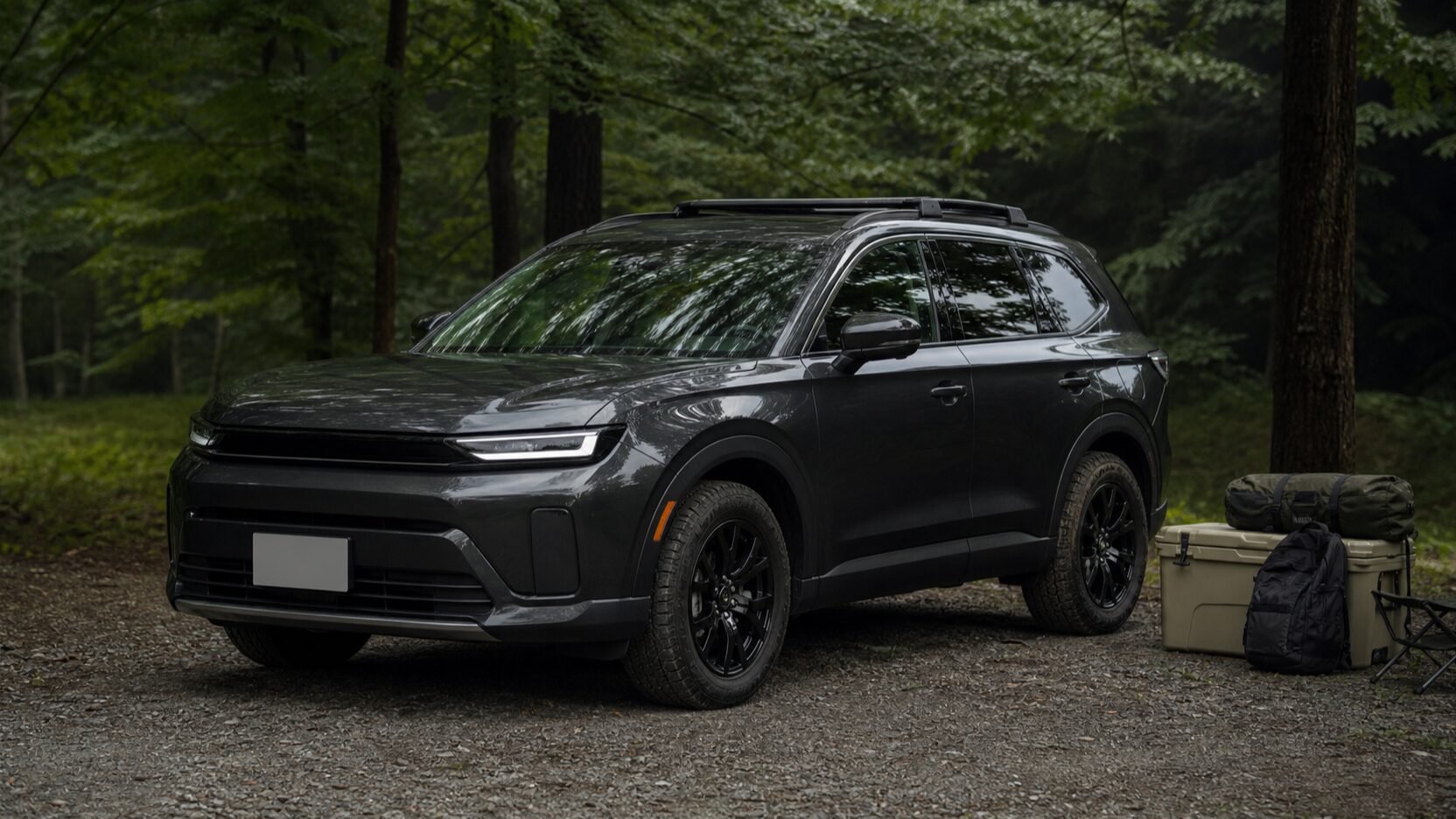 大人っぽくシンプルにカスタムしたRAV4風SUVのイメージ