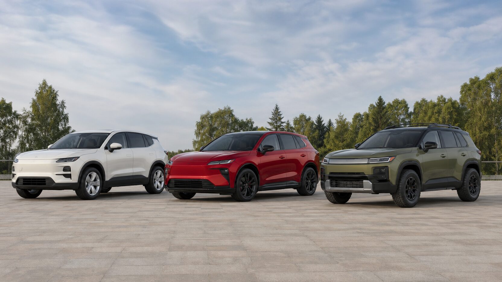 北米仕様RAV4の多彩なグレード構成を表す汎用SUVのイメージ