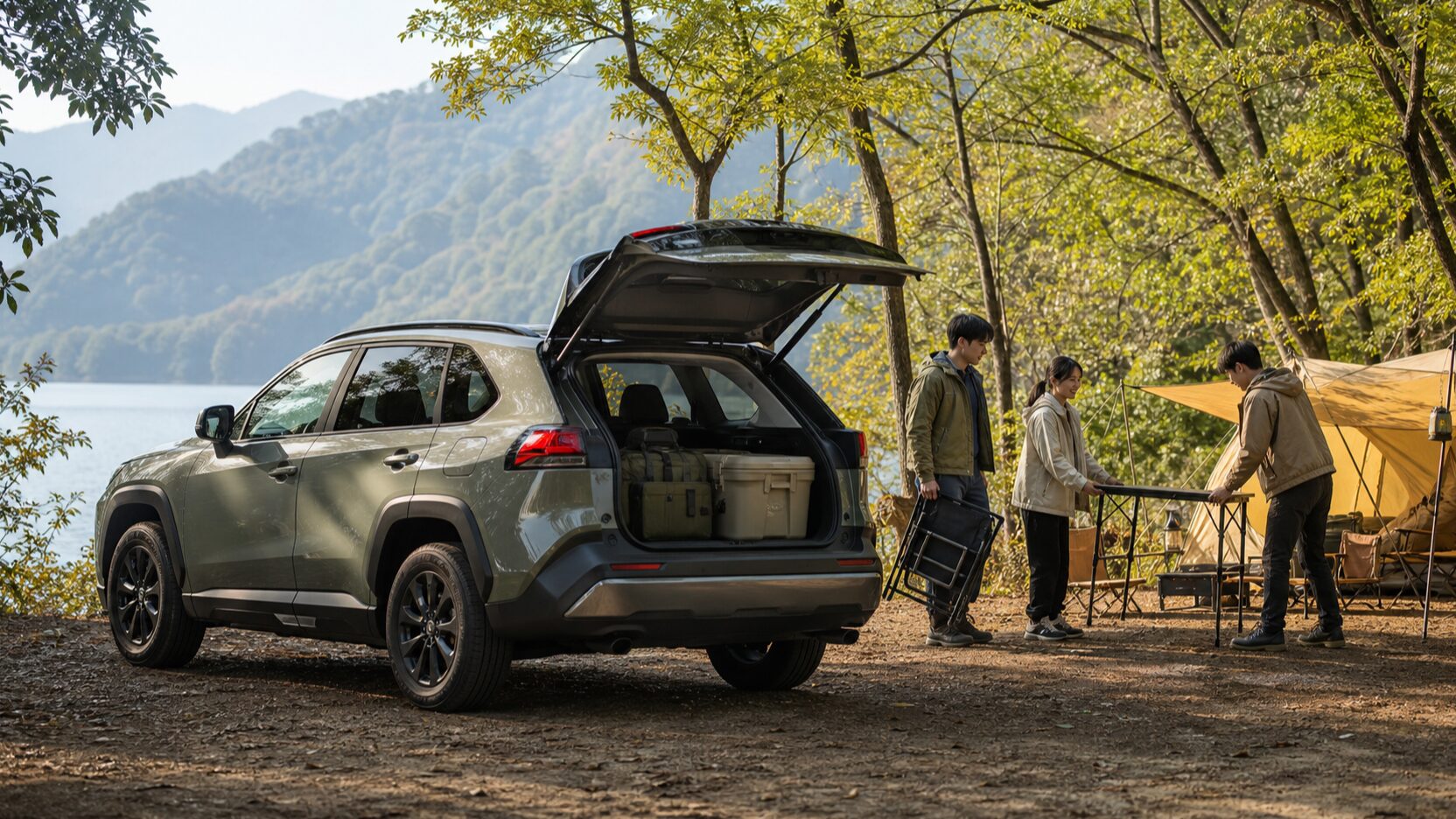 RAV4乗ってる人のアウトドア派イメージ
