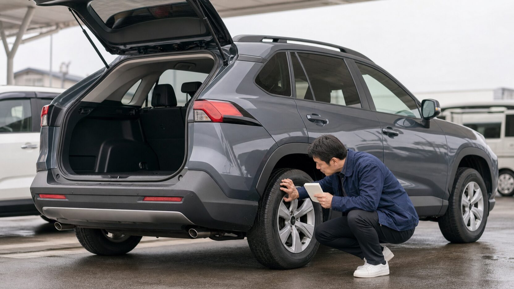 RAV4購入前に印象と実用性を確認するイメージ